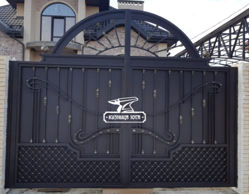 Кованые ворота Краснодар - Кузница Юга