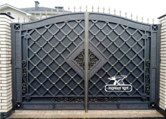 Кованые ворота в Краснодаре - Кузница Юга